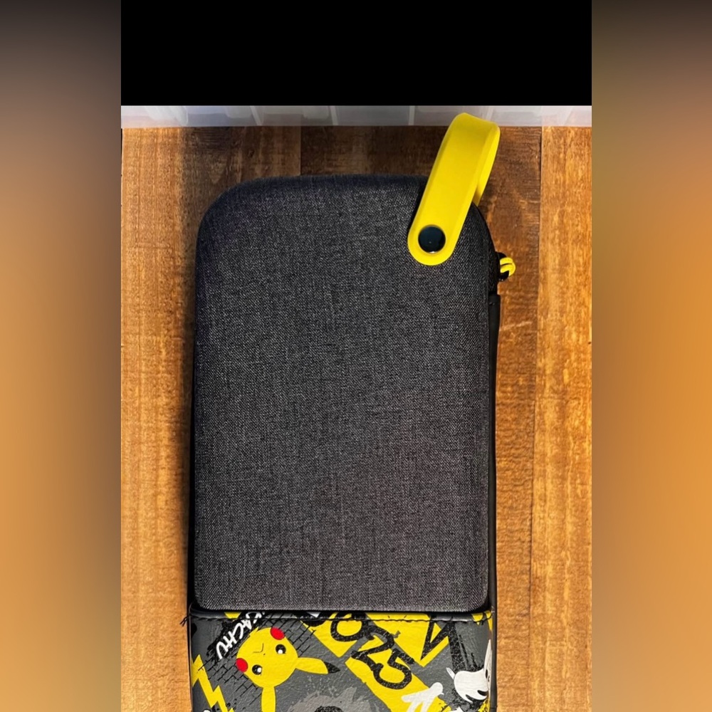 Pokémon pikachu deluxe edition travel case switch Nintendo & switch lite  case